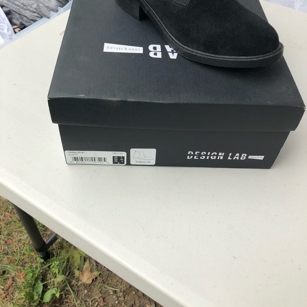 Black Flat Booties - image 2